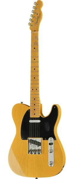 Fender 52 Tele BTB JM Relic MN set forfra