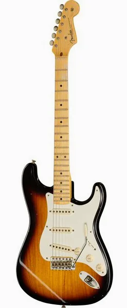 Fender 55 Strat 2TSB Journeyman Relic set forfra