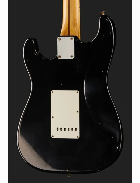Fender 55 Strat BLK Journeyman Relic, detalje 5