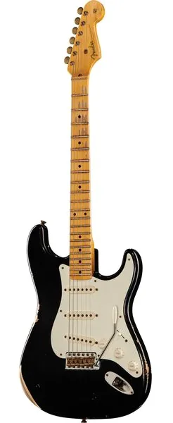 Fender 55 Strat BLK Relic set forfra