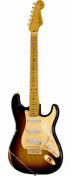 Fender 55 Strat Bone Tone WF2CS Relic set forfra