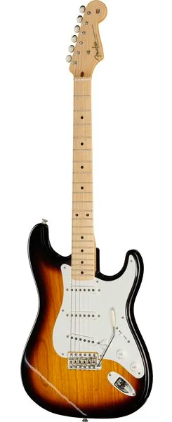Fender 55 Strat MN Sunburst CC set forfra