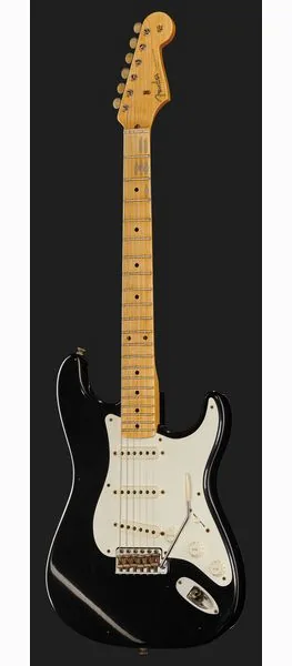 Fender 56 Strat BLK Journeyman Relic, detalje 2