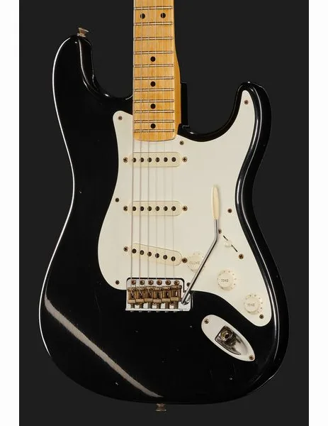 Fender 56 Strat BLK Journeyman Relic, detalje 4