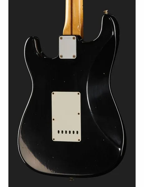 Fender 56 Strat BLK Journeyman Relic, detalje 5