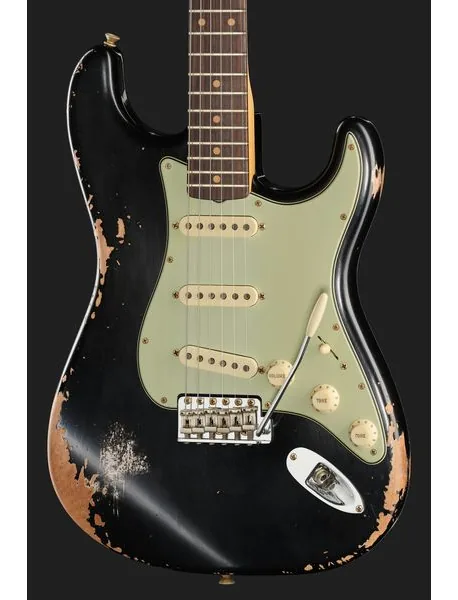 Fender 60 Strat ABLK Heavy Relic, detalje 4