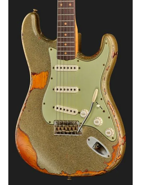 Fender 60 Strat GSoBB SuperRelic MBDB, detalje 4