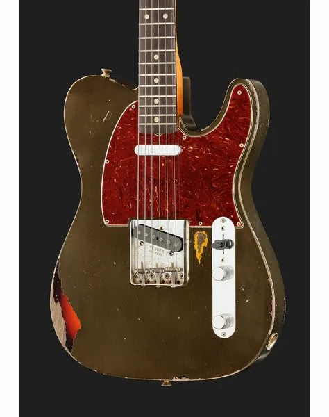 Fender 60s Tele Relic CF over 3TSB, detalje 4