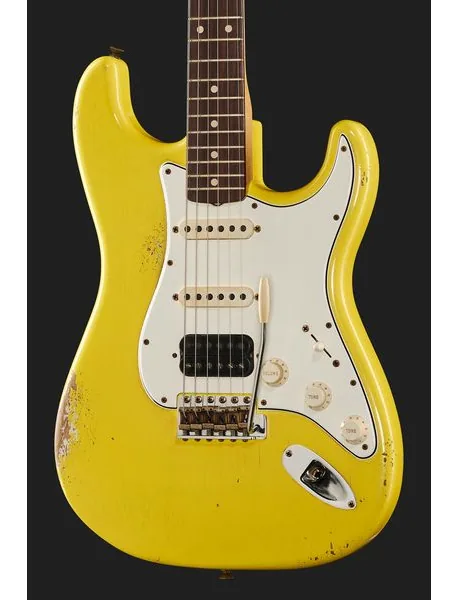 Fender 61 Strat GRY Relic HSS MBAH, detalje 4