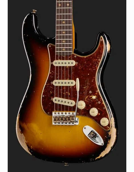 Fender 61 Strat Heavy Relic FSB, detalje 4