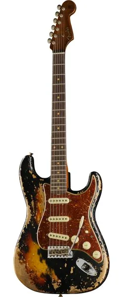 Fender 61 Strat Roasted ABCS SH Relic set forfra