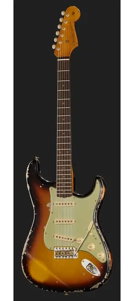 Fender 61 Strat SFA3CS Heavy Relic, detalje 2