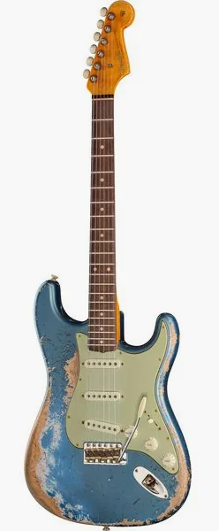 Fender 62/63 Strat SHR Lake Placid set forfra
