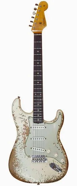 Fender 62/63 Strat SHR Tomatillo G set forfra