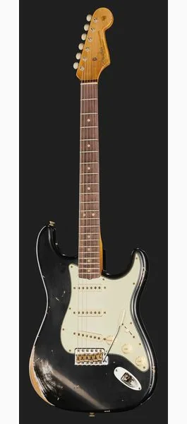 Fender 63 Strat ABLK Heavy Relic, detalje 2