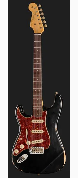 Fender 63 Strat Black Relic LH, detalje 2