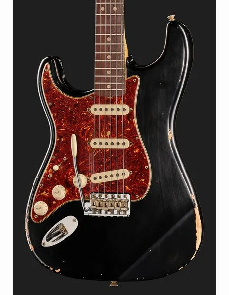 Fender 63 Strat Black Relic LH, detalje 4