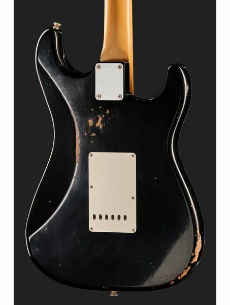 Fender 63 Strat Black Relic LH, detalje 5
