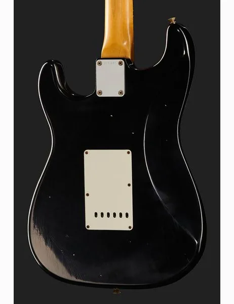 Fender 63 Strat BLK Journeyman Relic, detalje 5