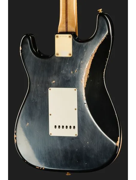 Fender 63 Strat RW Black Relic HSS, detalje 5