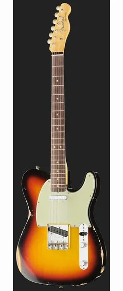 Fender 63 Tele Relic 3-Tone Sunburst, detalje 2