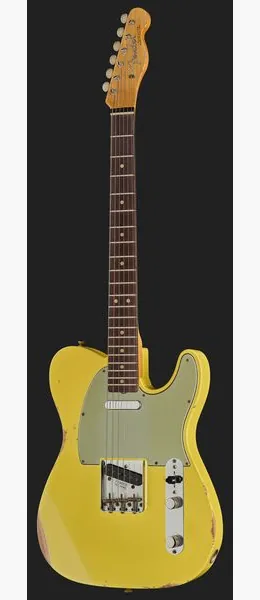 Fender 63 Tele Relic Canary Yellow, detalje 2