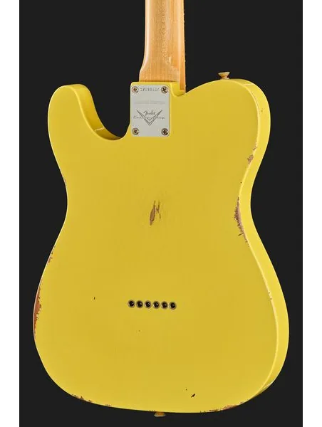 Fender 63 Tele Relic Canary Yellow, detalje 5