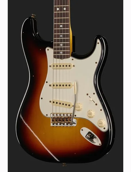 Fender 65 Strat 3CS Journeyman Relic, detalje 4