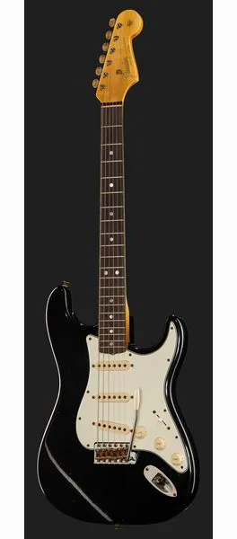 Fender 65 Strat BLK Journeyman Relic, detalje 2