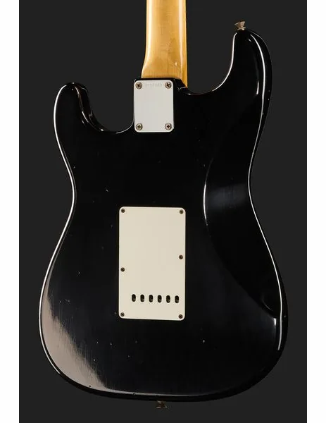 Fender 65 Strat BLK Journeyman Relic, detalje 5