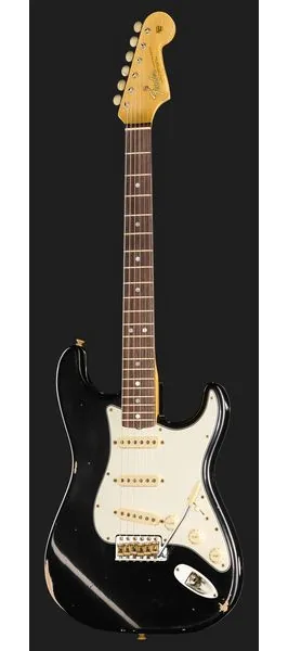 Fender 65 Strat BLK Relic, detalje 2