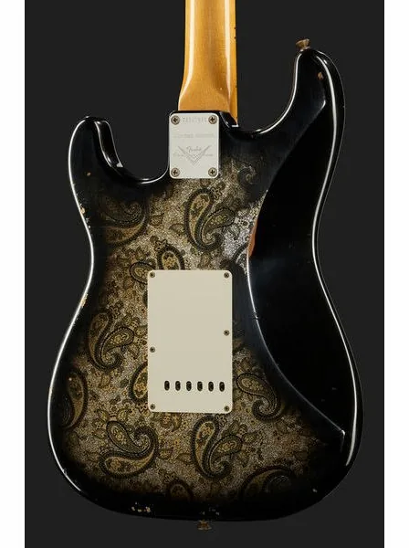 Fender 68 Strat Relic Black Paisley, detalje 5