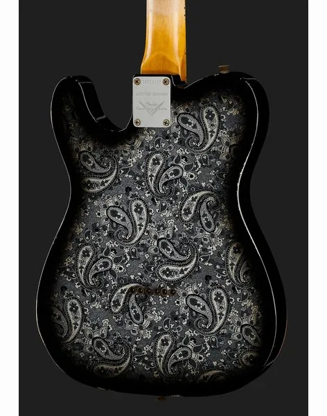 Fender 68 Tele Black Paisley Relic, detalje 5