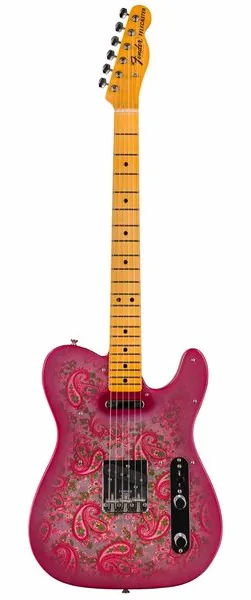 Fender 68 Tele Pink Paisley NOS set forfra
