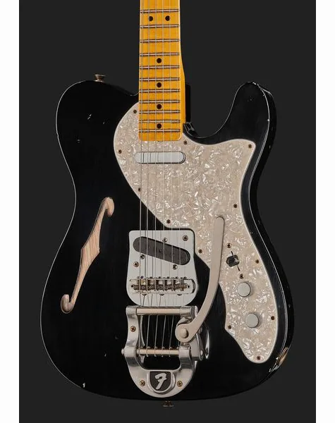 Fender 68 Tele Thinline ABLK Relic, detalje 4