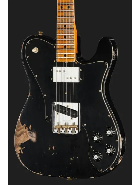 Fender '70s Tele Custom Black HR LTD, detalje 4