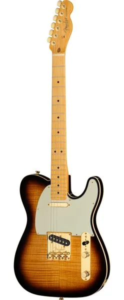 Fender 75th Anniv Am Pro II Tele 2CSB set forfra