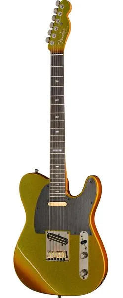 Fender 75th Anniv Am Ultra II Tele LG set forfra
