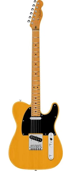 Fender 75th Player II Bari Tele BTB set forfra