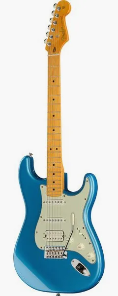 Fender Am Pro Clsc Strat HSS MN FLPB set forfra