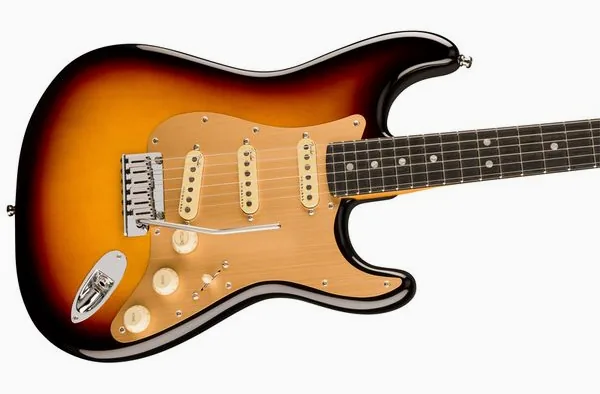 Fender Am Ultra II Strat EB UBST, detalje 4