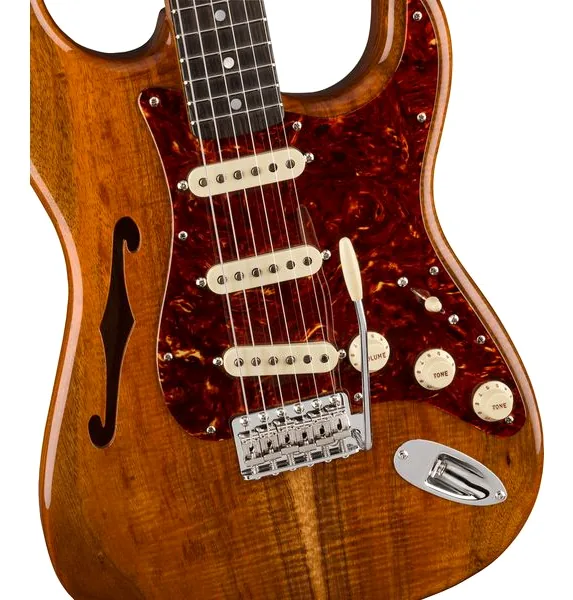 Fender Artisan Koa Thinline Strat AN, detalje 3