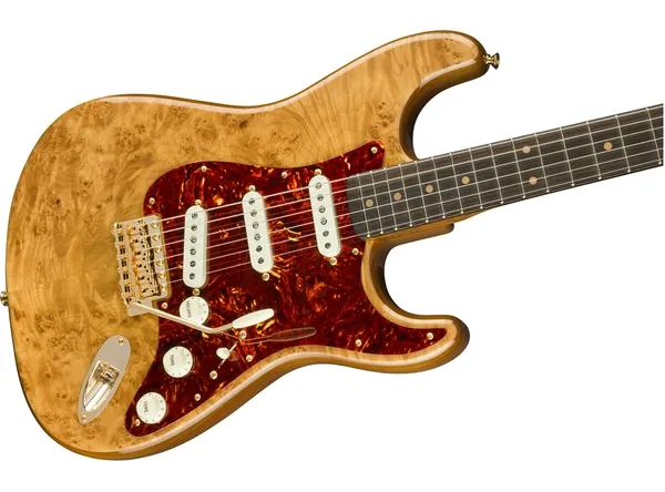 Fender Artisan Maple Burl Strat AN, detalje 4