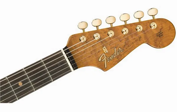 Fender Artisan Maple Burl Strat AN, detalje 5