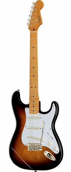 Squier CV 50s Strat MN 2-SB set forfra