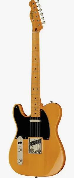 Squier CV 50s Tele LH MN BB set forfra