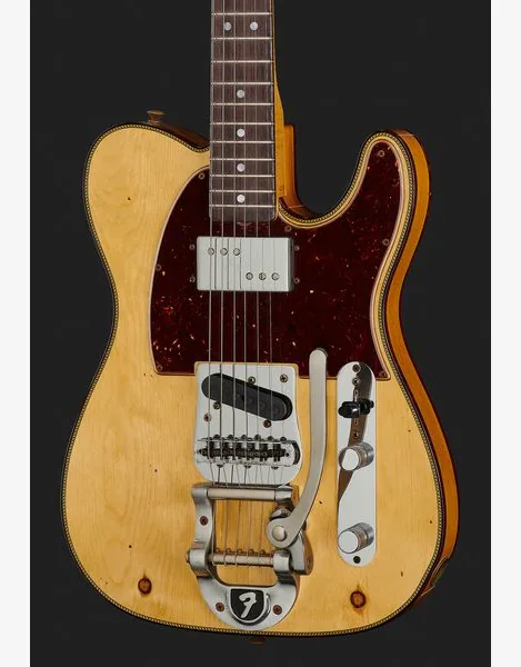 Fender Cunife Tele Custom Amber Relic, detalje 4