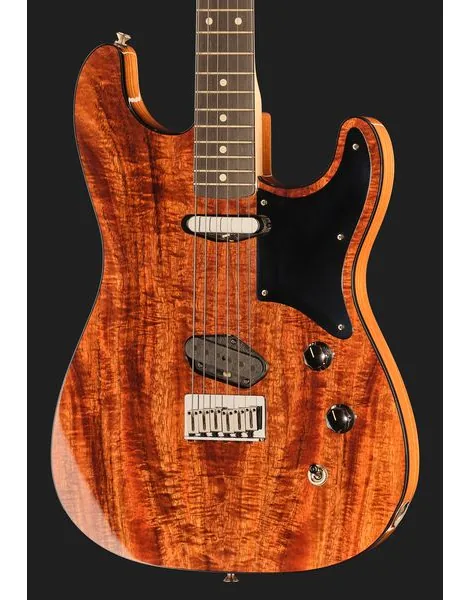 Fender Custom Flame Koa Strat MBKM, detalje 4
