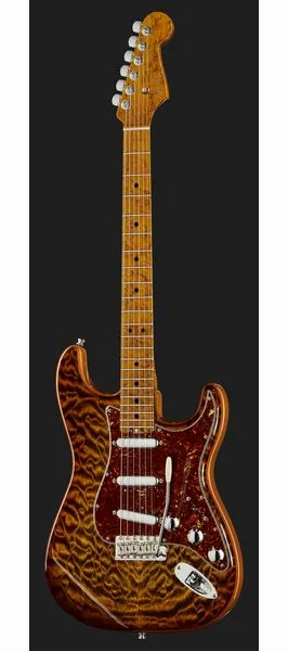 Fender Elite Strat MN QMT Tiger Eye, detalje 2