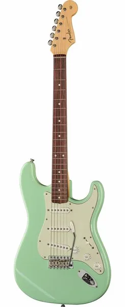 Fender Exclusive MIJ 60s Strat RW SFG set forfra